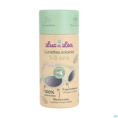 Luc Et Lea Lunette De Soleil Biosourcees 1/3a Vert