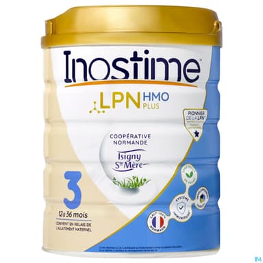 INOSTIME LAIT 3E AGE 12-36M 800G