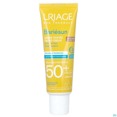 Uriage Bariesun Creme Teintee Doree Spf50+ 50ml