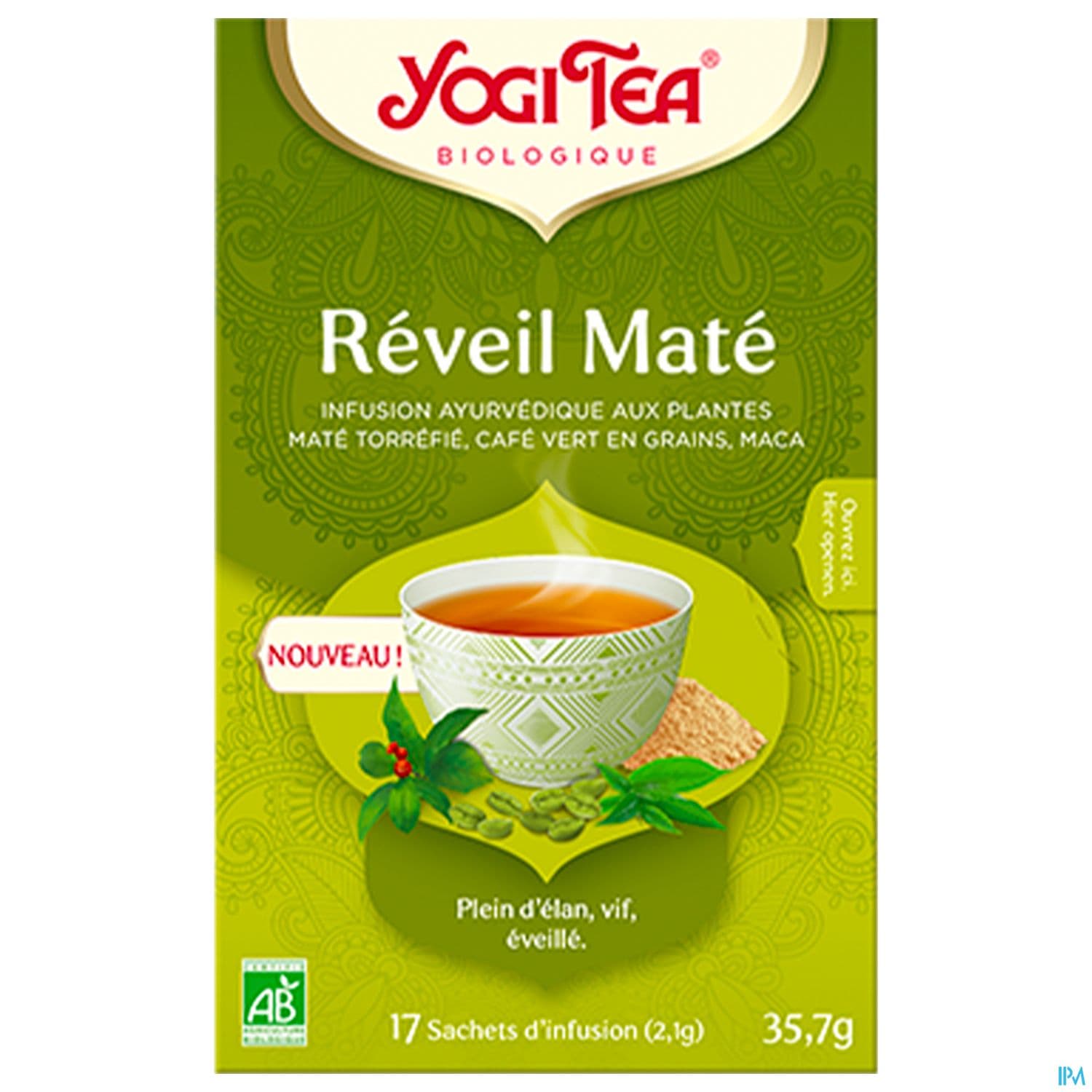 YOGI TEA REVEIL MATE BIO SACH 17