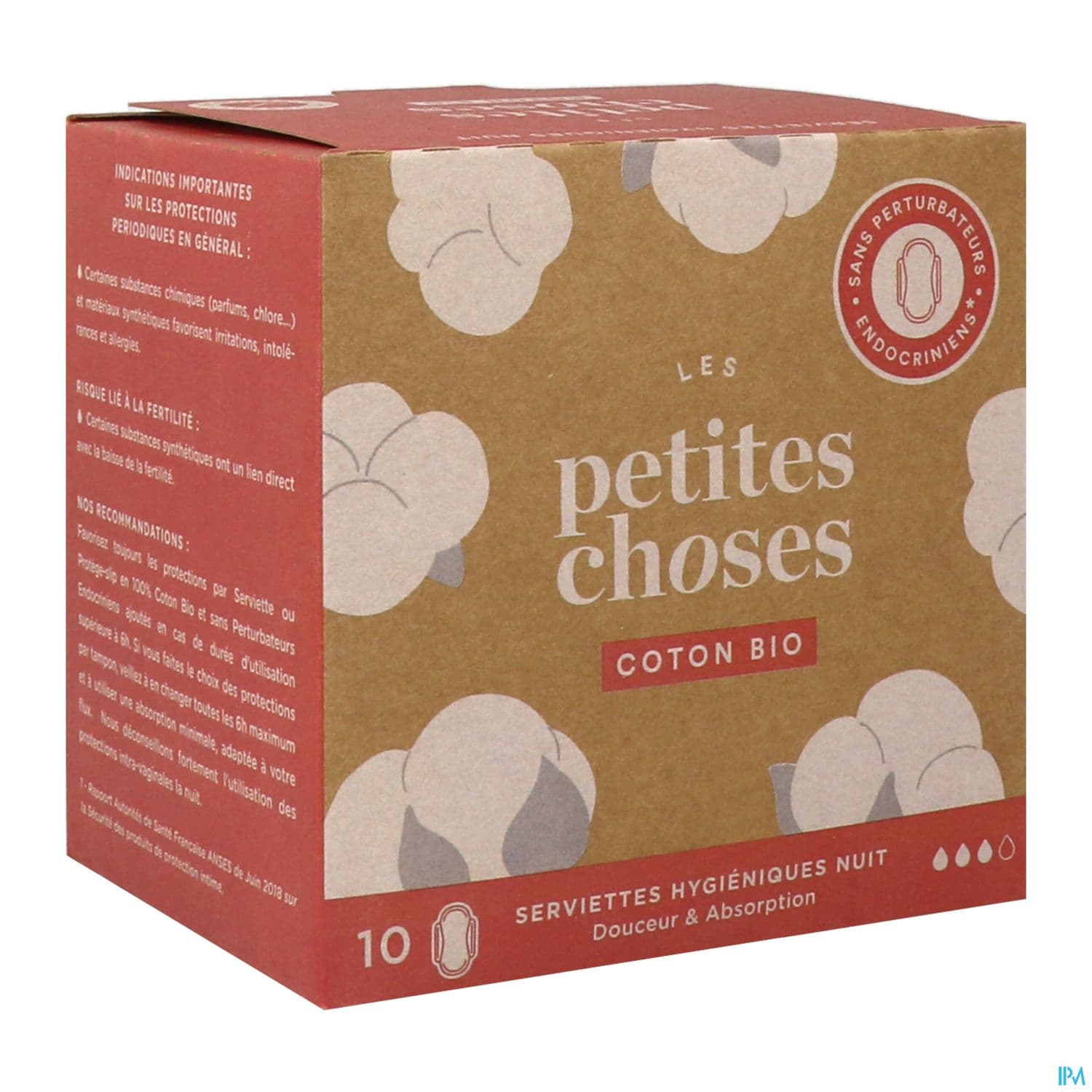 Les Petites Choses Serviette Hygienique Bio Nuit 10