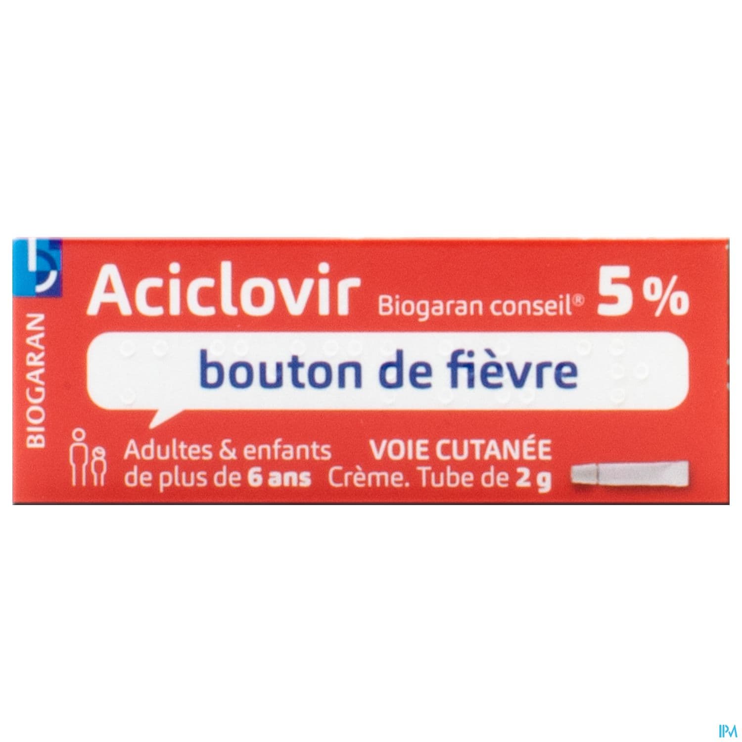 ACICLOVIR 5% BIOG CONS CR TUB 2G