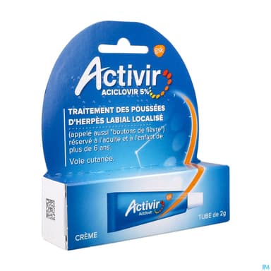 ACTIVIR 5% CR TUB 2G