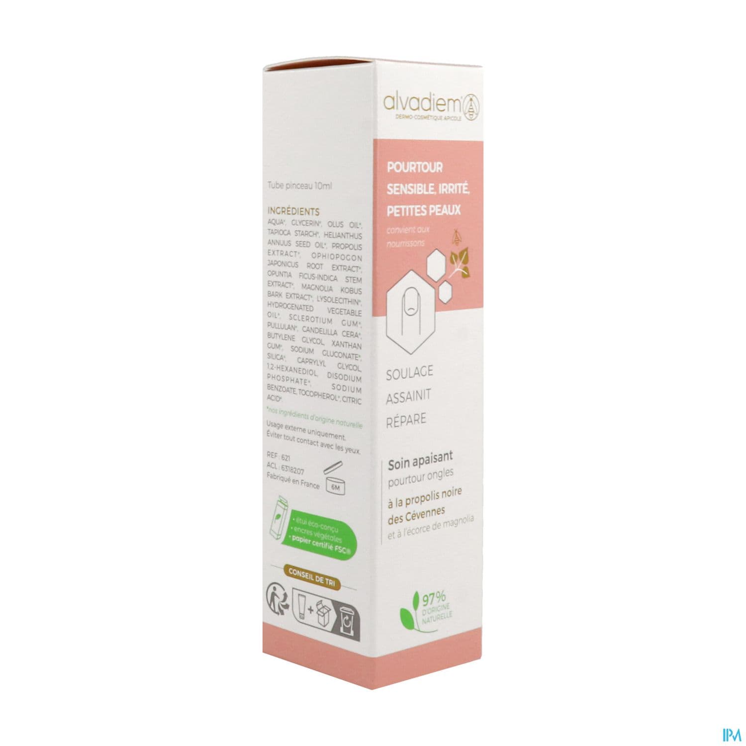 ALVADIEM ONGL SOIN APAISANT 10ML