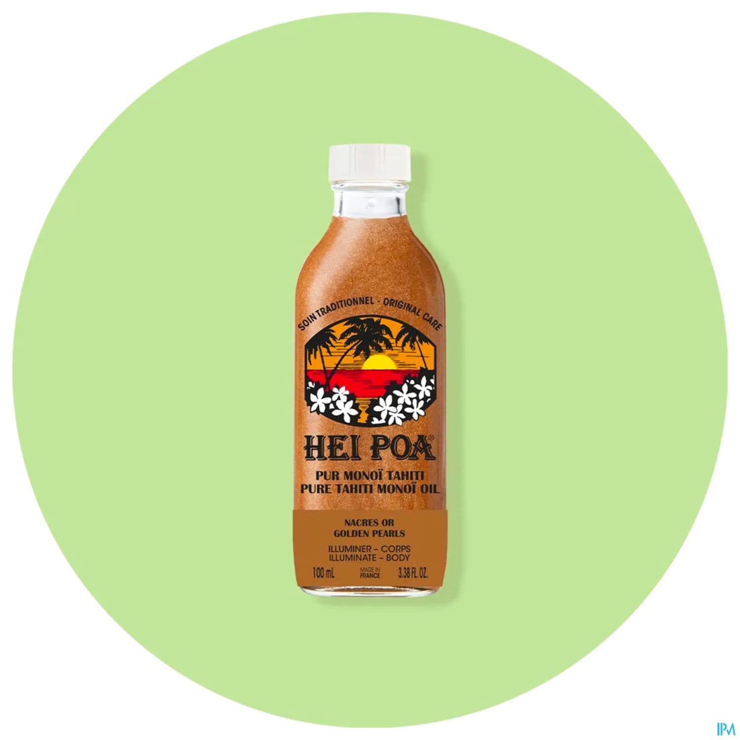 HEIPOA PUR MONOI NACRE OR HLE100ML