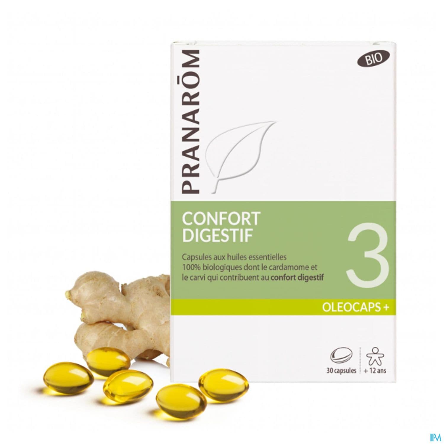 PRANAROM OLEOCAPS+3 DIGEST CAP30