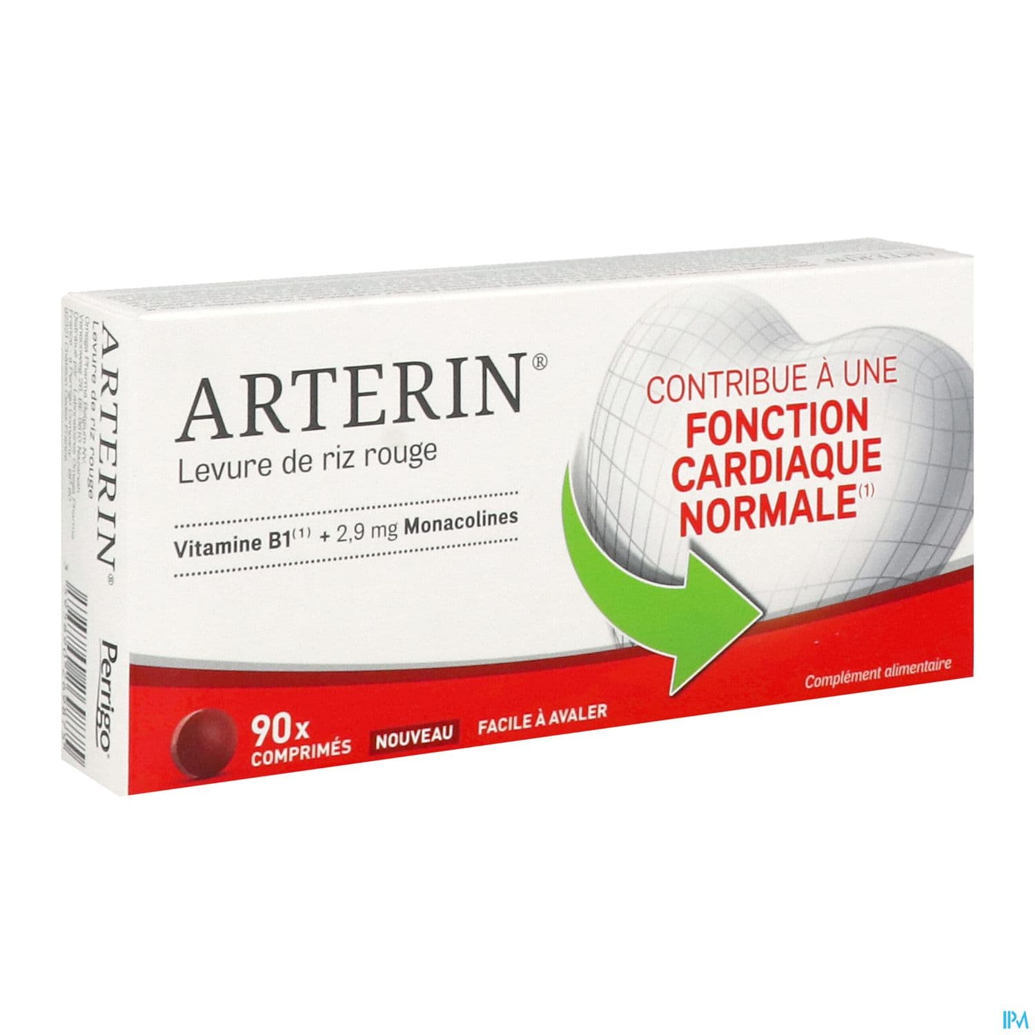 Arterin Levure De Riz Rouge 2mg9 Comprime 90