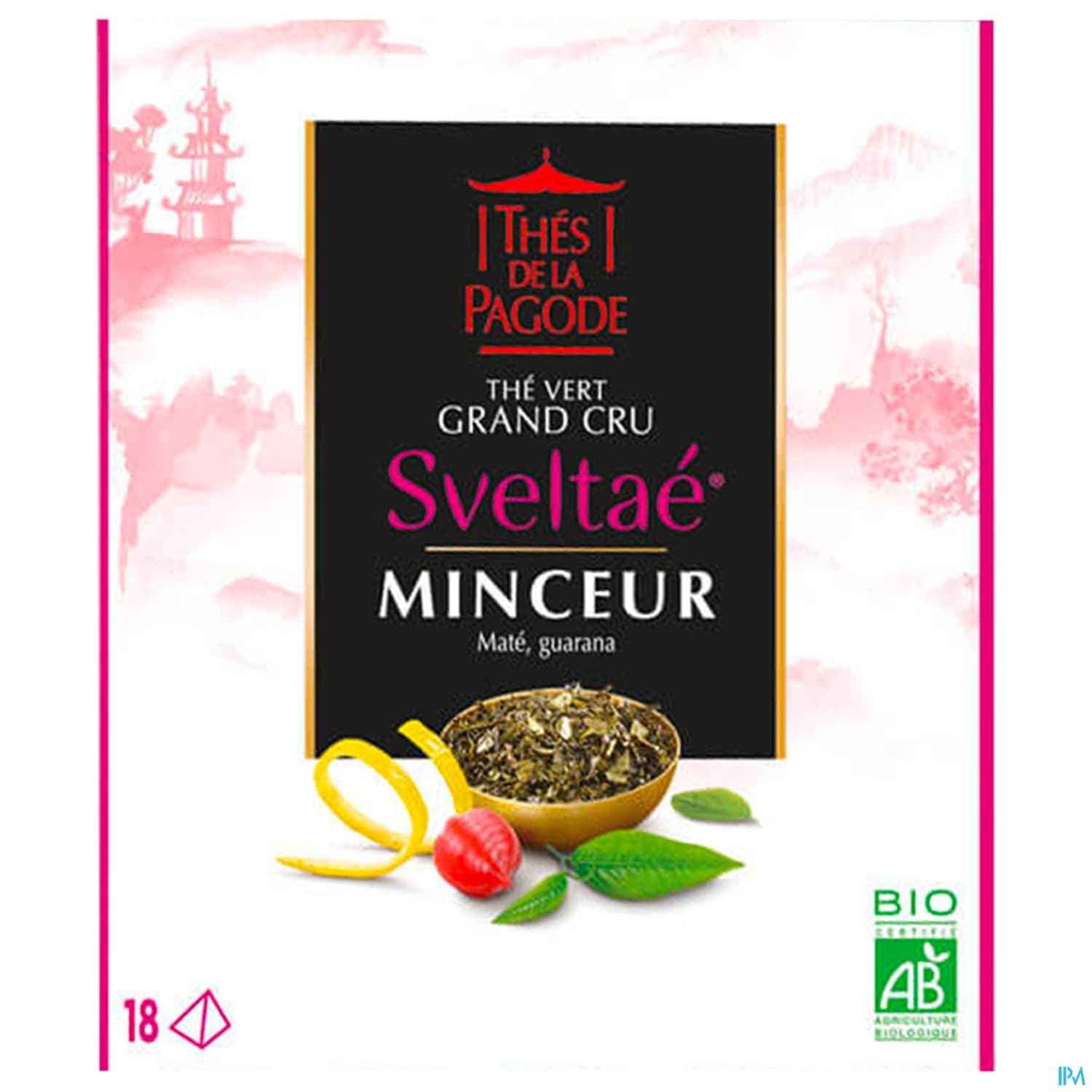 Thes De La Pagode The Sveltae Bio Minceur Infusette 18