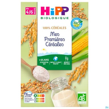 HIPP MES 1ERES CEREALES S/GLUT250G