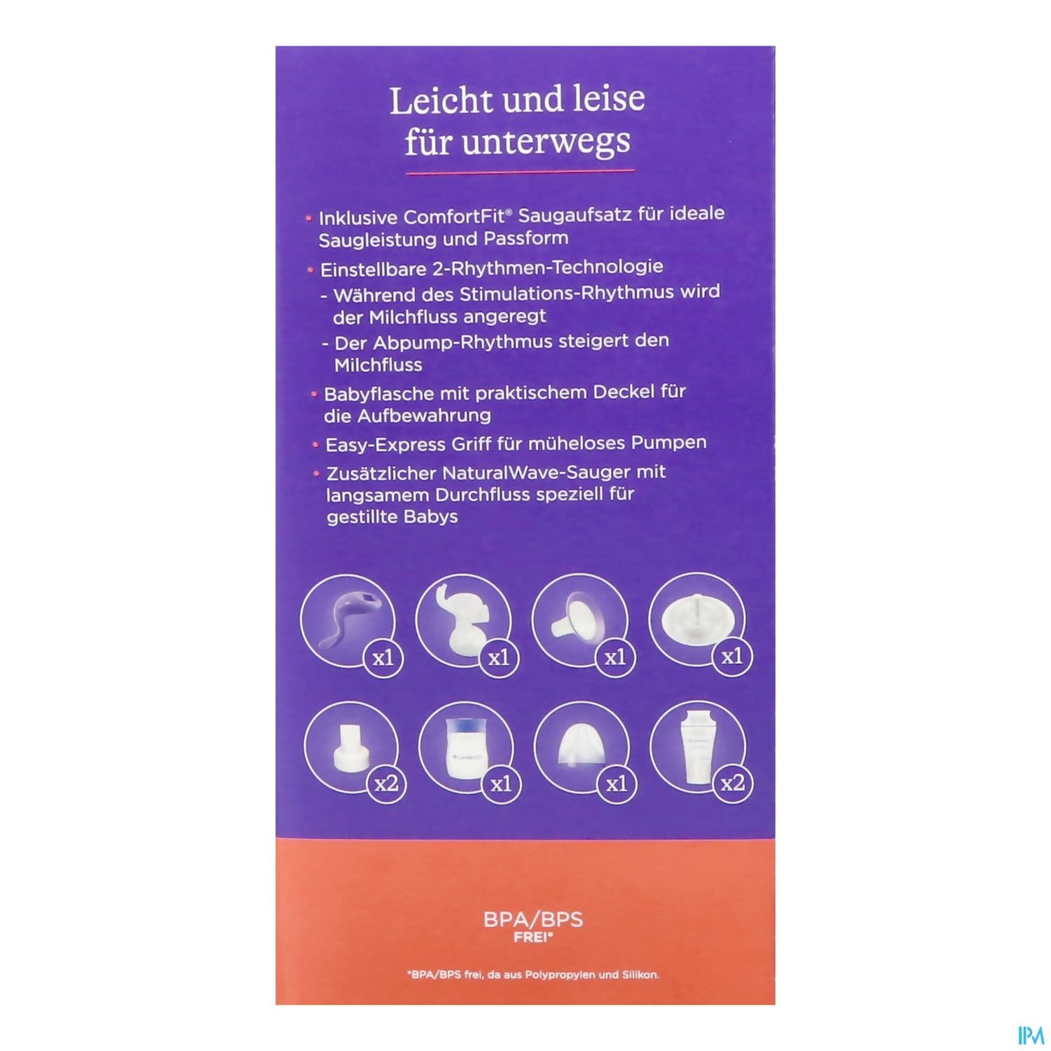 Lansinoh Tire Lait Manuel + Biberon Sans Bisphenol A Sans Bisphenol S Unite