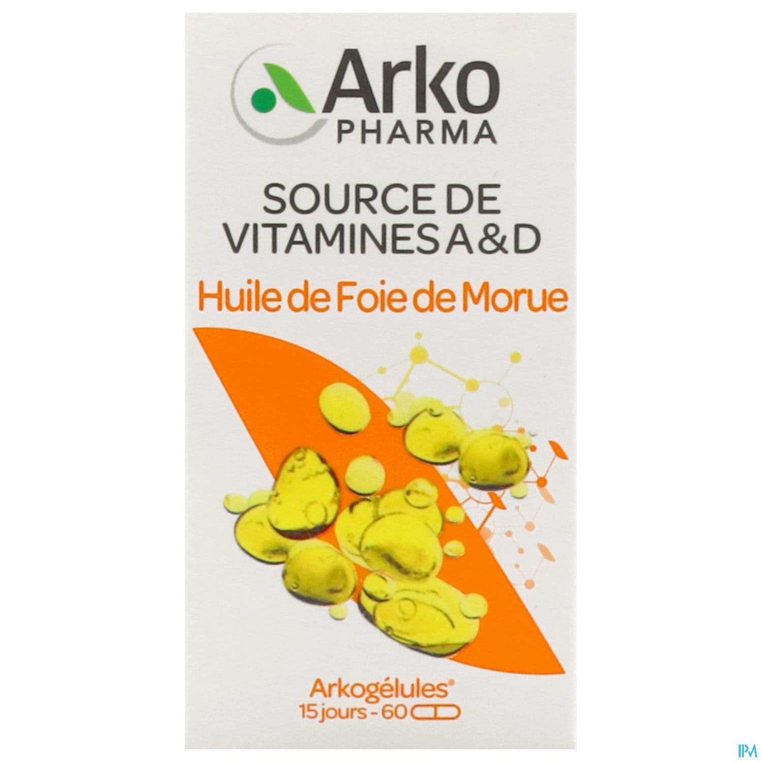 ARKOG HUILE FOIE MOR CAPS 60