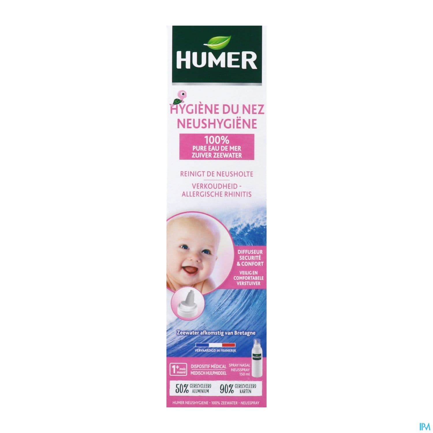 HUMER HYGIENE ENFANT SPR 150ML