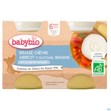 BABYBIO BRASSE CHEV ABR/BAN2X130G