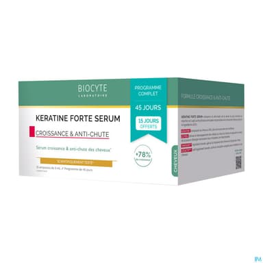 BIOCYTE KERATINE FORTE SERUM AMP15