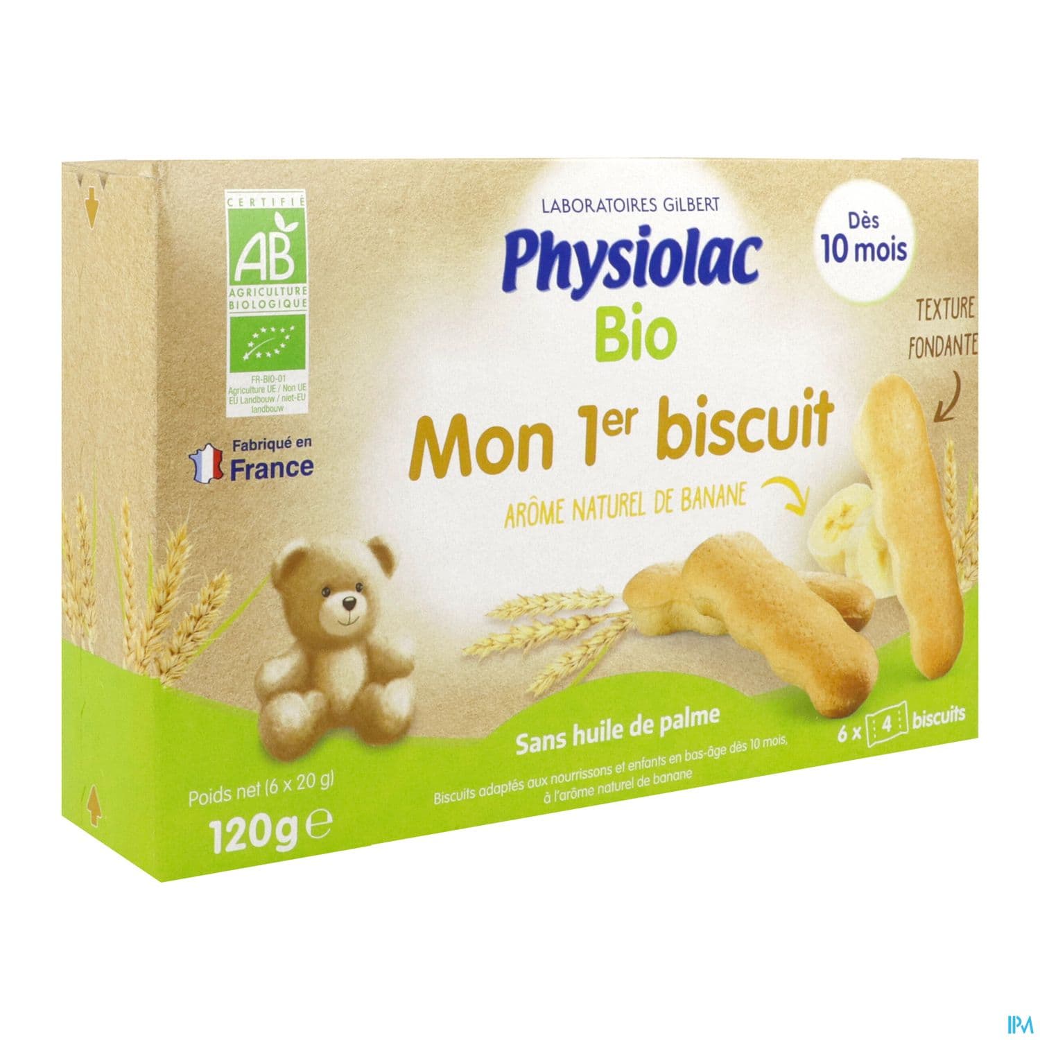 PHYSIOLAC BISCUIT BIO ETUI X24