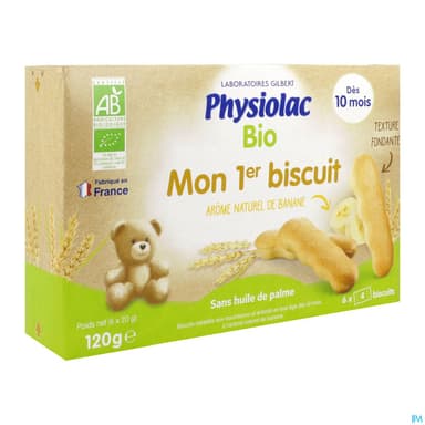 PHYSIOLAC BISCUIT BIO ETUI X24