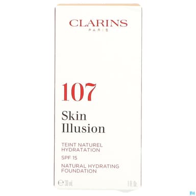 CLARINS FDT SKIN ILL NAT 107 30ML