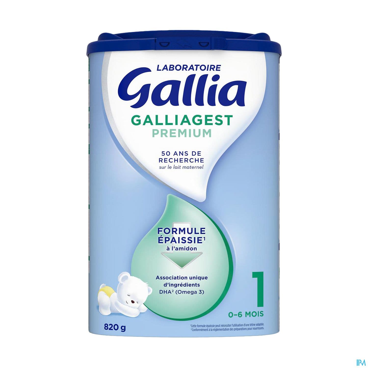 GALLIAGEST PREMIUM 1 LAIT PDR 820G