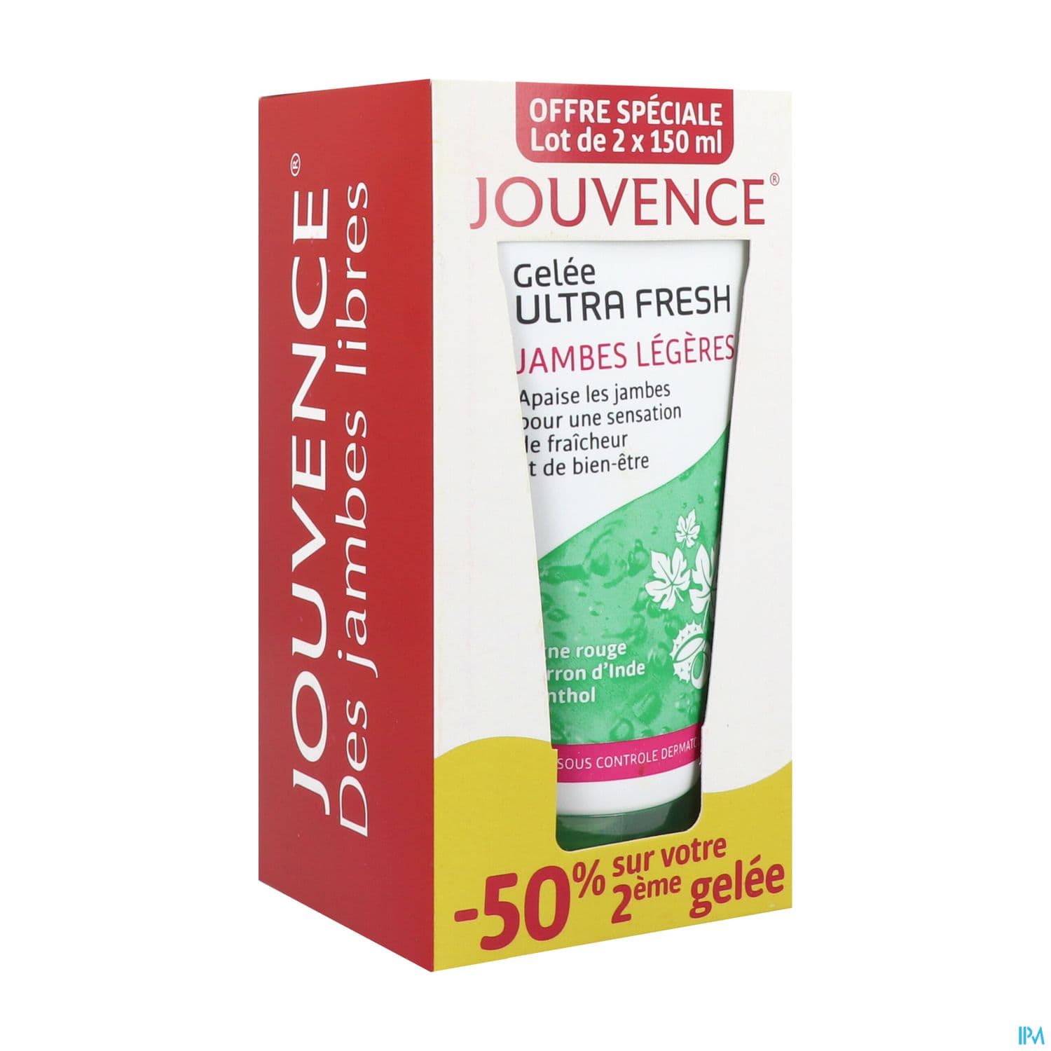 Abbe Soury Jouvence Circulation Gelee Ultra Fresh 150ml Duopack
