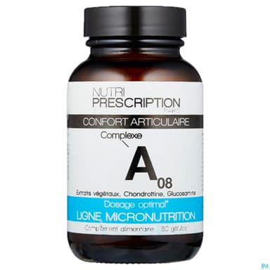 Nutriprescription A08 Confort Articulair Gelule 60