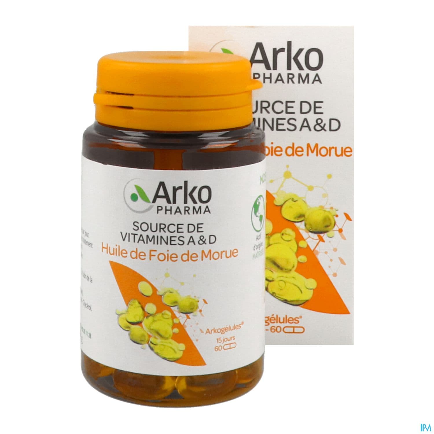 ARKOG HUILE FOIE MOR CAPS 60