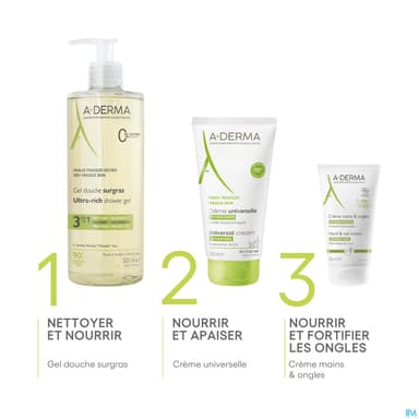 A-DERMA GEL DCH SURGRAS 750ML