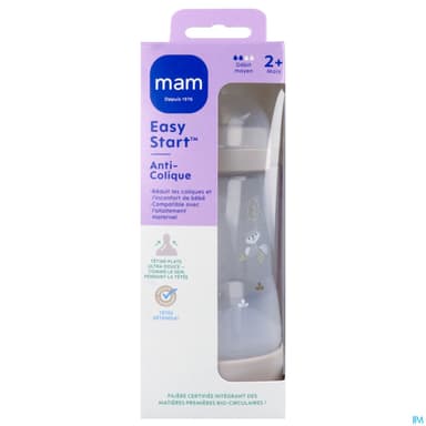 MAM BIB E ST A/COL SABLE D2 260ML