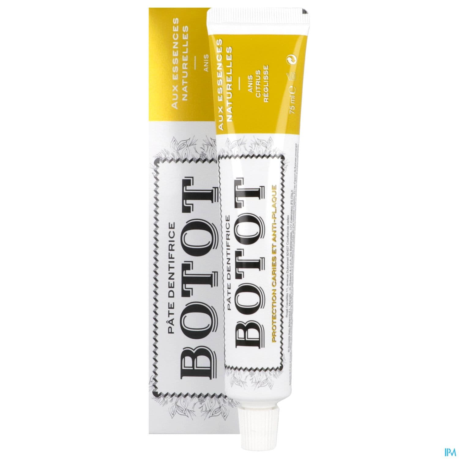 Botot Dentifrice Anis Citrus Reglisse 75ml