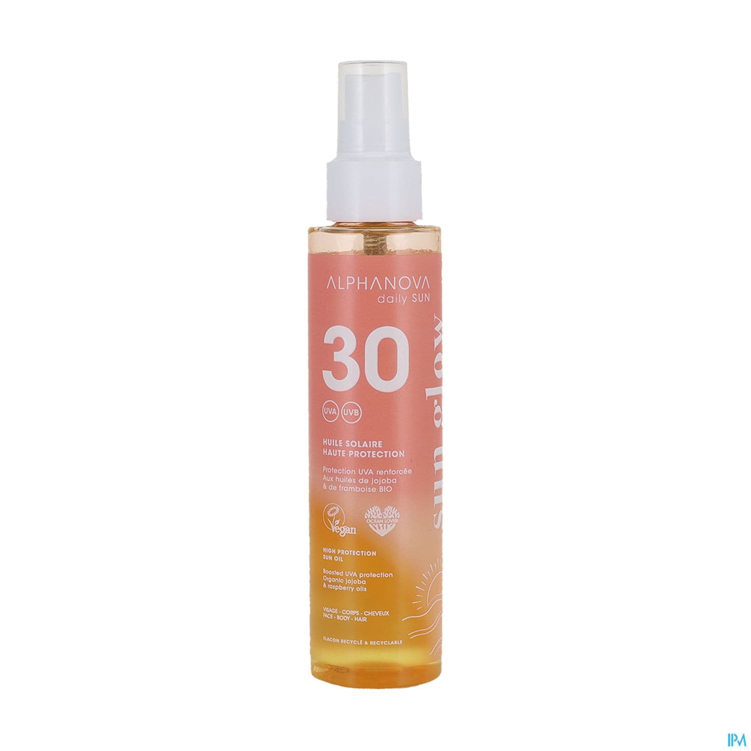 Alphanova Daily Sun Huile Solaire Spf30 Bio 125ml