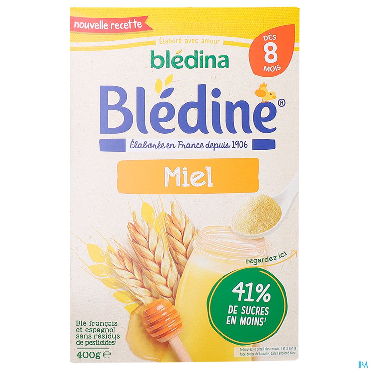 BLEDINE CER MIEL 400G