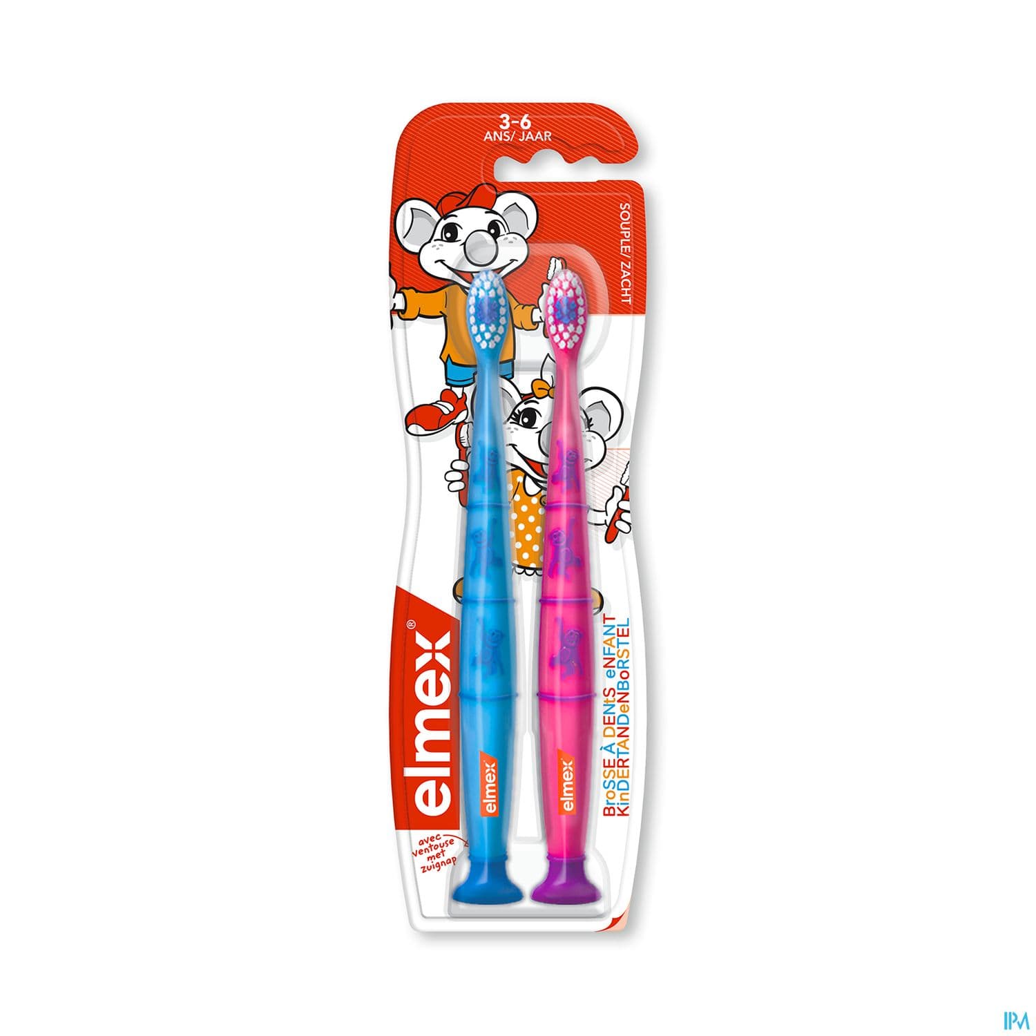 Elmex Enfant Brosse A Dents 3/6ans X2