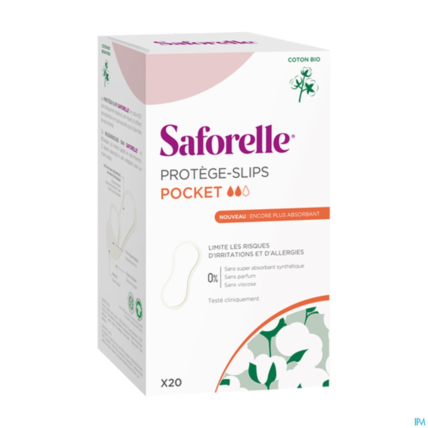 SAFORELLE PROTEGE-SLIP POCKET 20