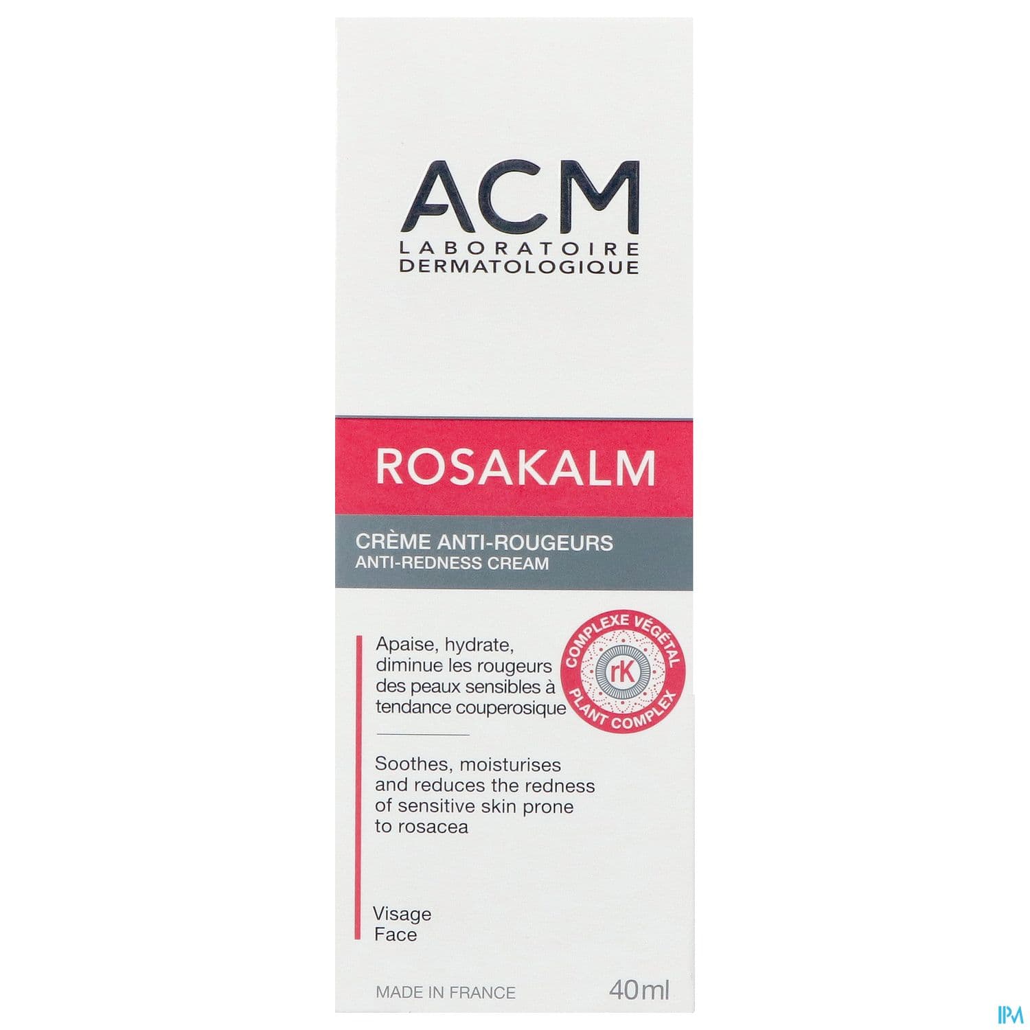 ROSAKALM CR A/ROUGEUR 40ML