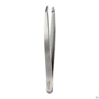 VITRY Pince à épiler mors biais inox