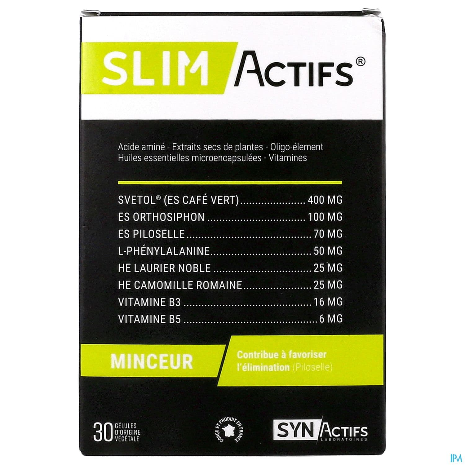 Synactifs Slim Actifs Gelule 30