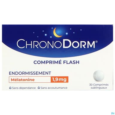 CHRONODORM MELATONINE 1,9MG CPR30