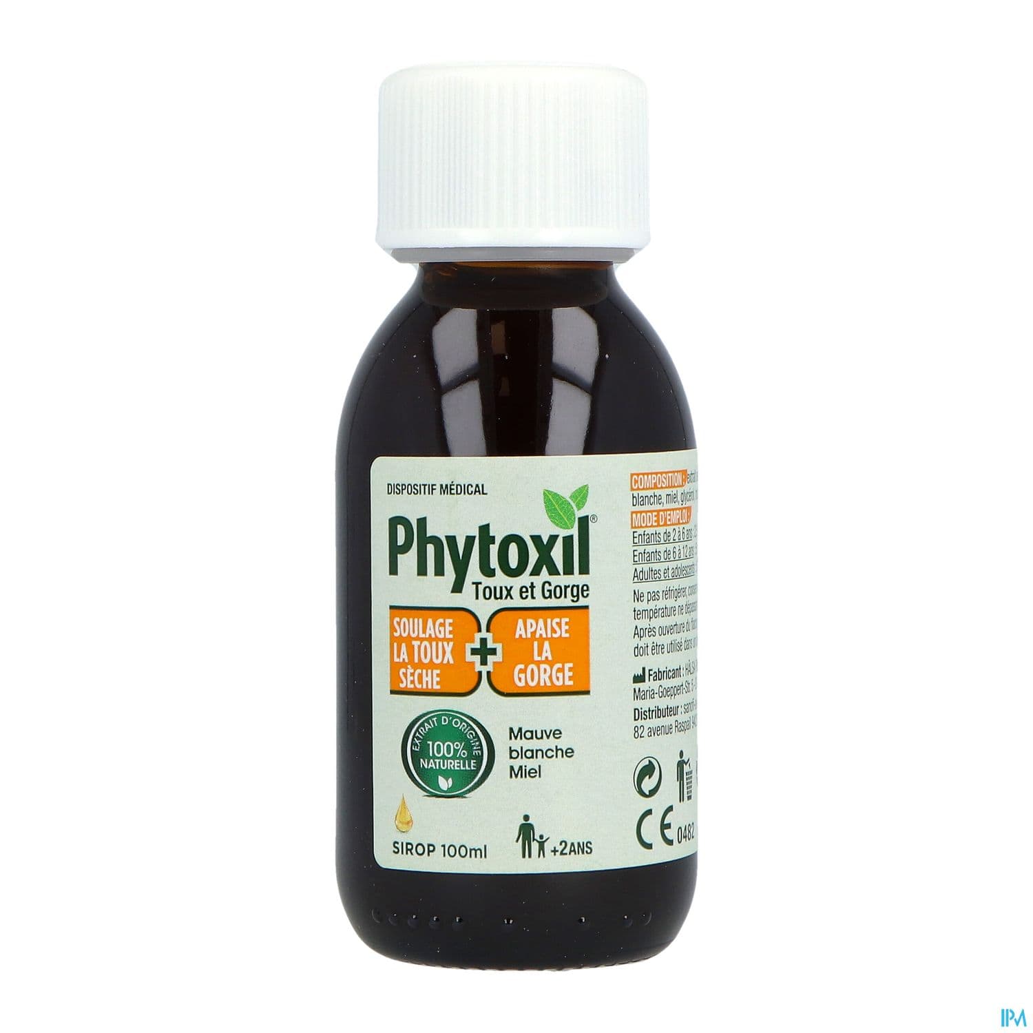 Phytoxil Toux Gorge Sirop 100ml