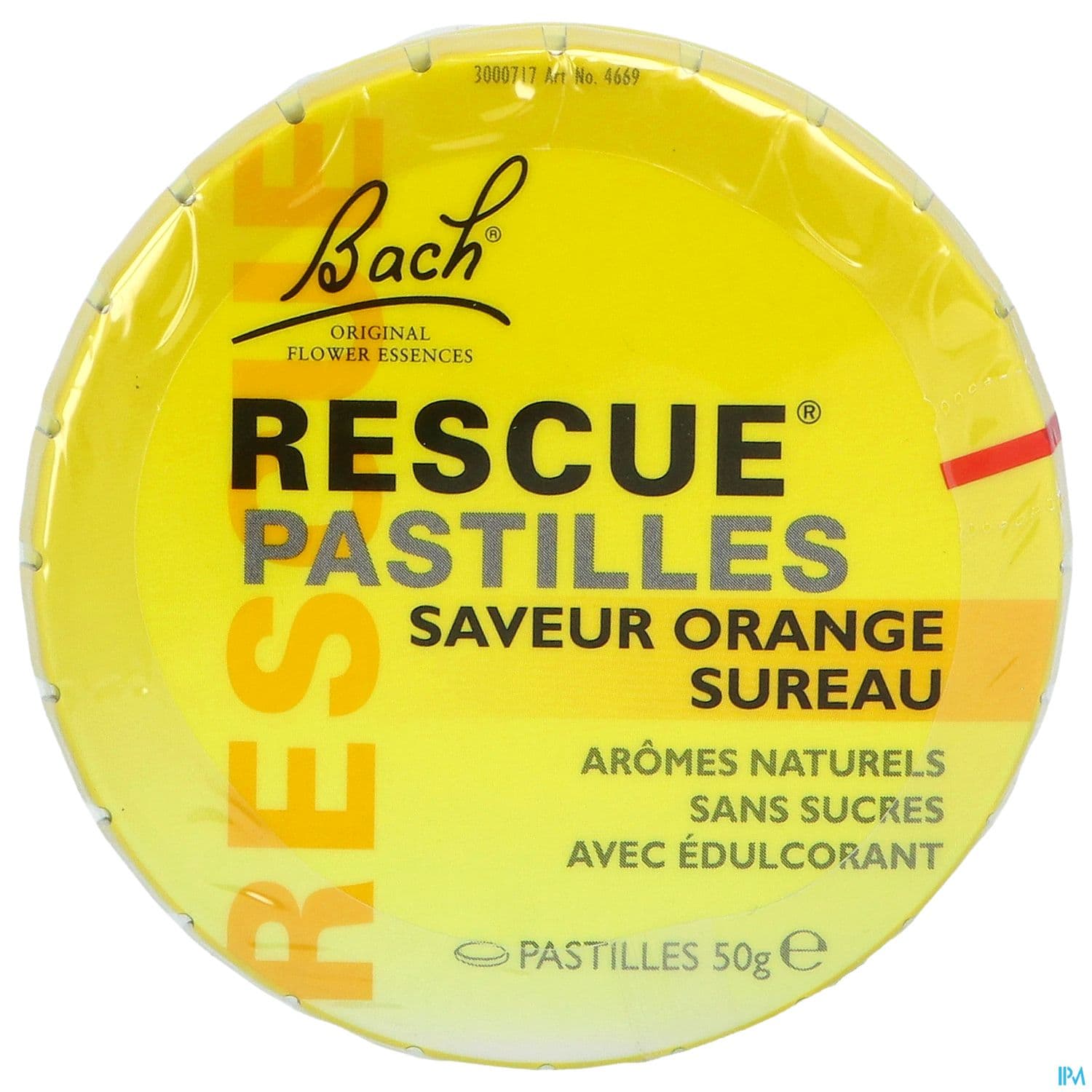 Rescue Bach Pastille Orange 50g