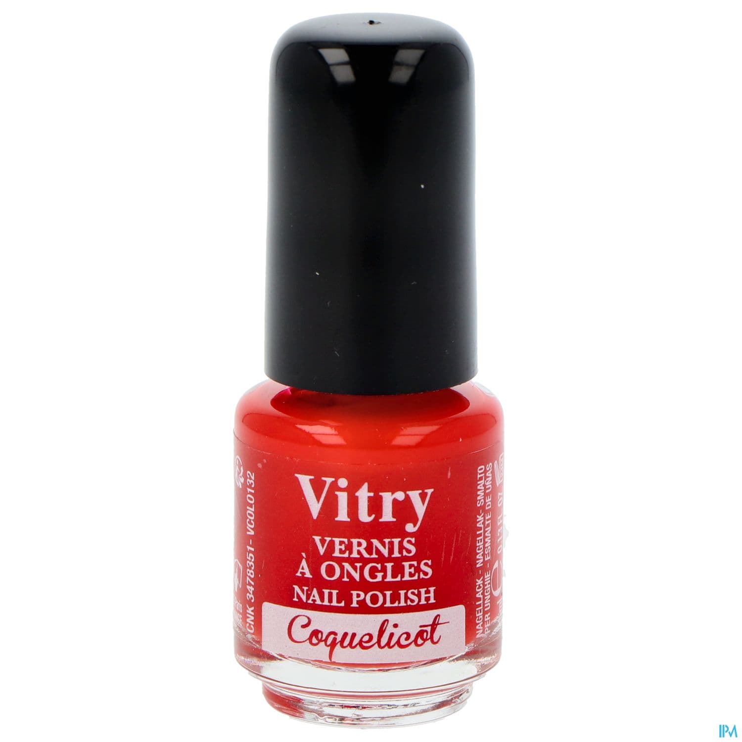 Vitry Vernis Ongles Coquelicot Mini 4ml