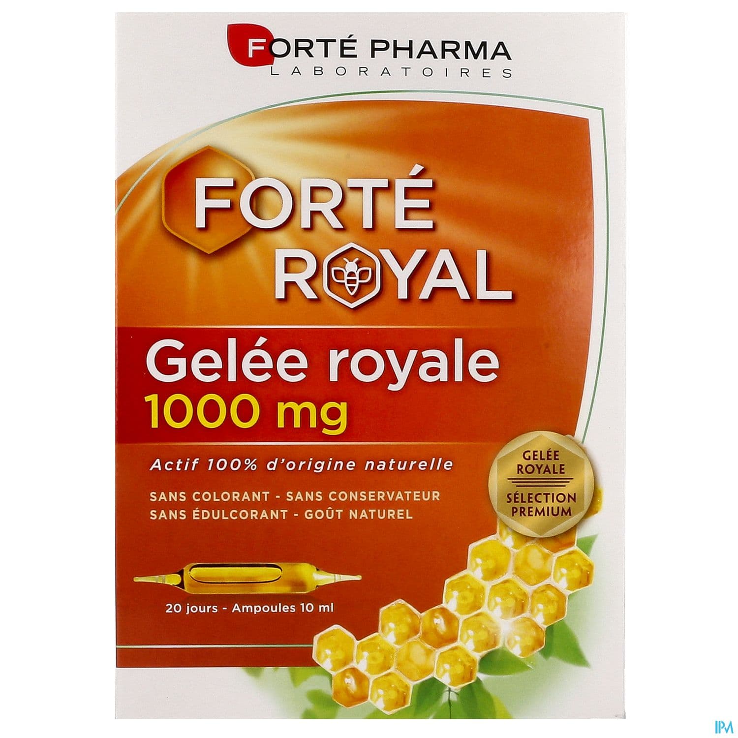 Forte Pharma Forte Royal Gelee Royale 1000mg Ampoule 10ml 20