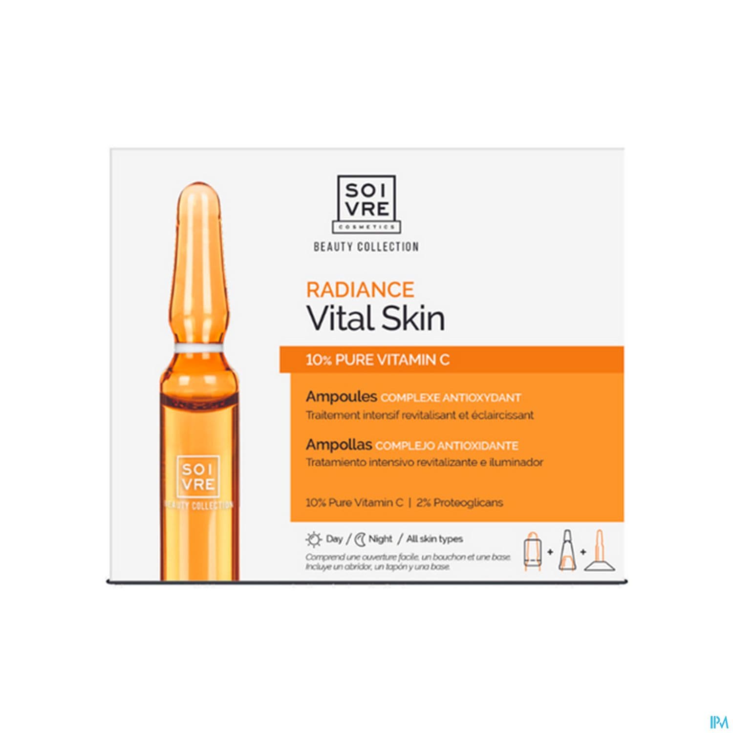 SOIVRE VITAL SKIN VIT C AMP 10