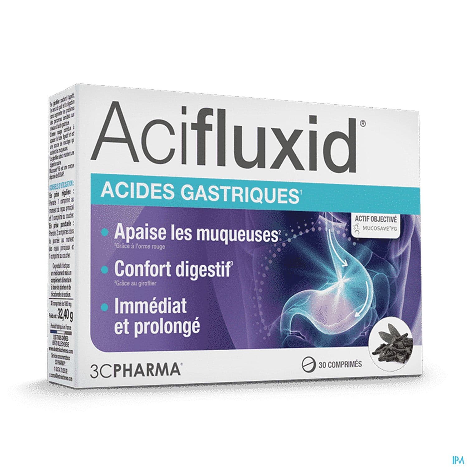 3c Pharma Acifluxid Comprime 30