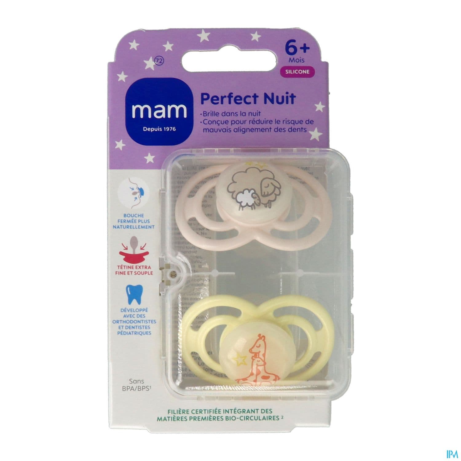 SUCET MAM PERFECT NUIT SIL 6+M X2