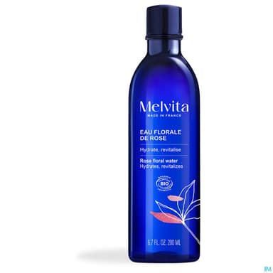 Melvita Eau Florale Rose Bio 200ml