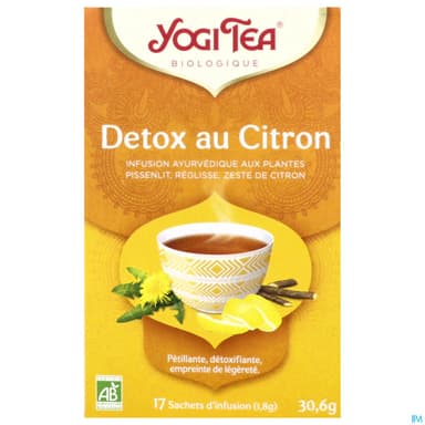 Yogi Tea Detox Citron Bio Infusette 2g 17