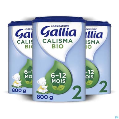 GALLIA CALISMA 2 LAIT PDR BIO 800G