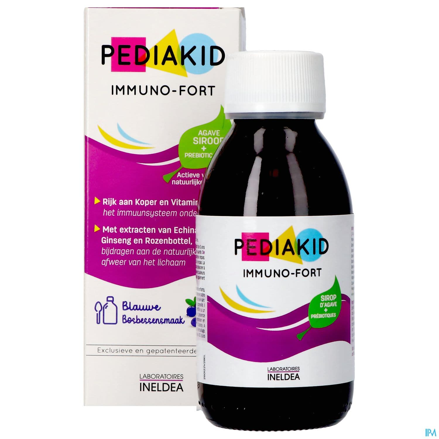 PEDIAKID IMMUNO FORT SP MYRT 125ML