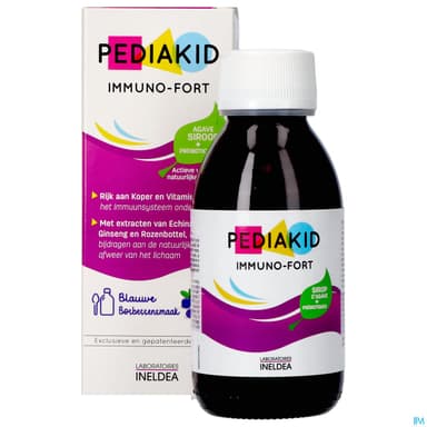 PEDIAKID IMMUNO FORT SP MYRT 125ML