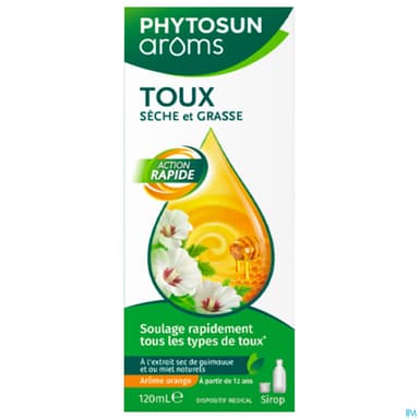 PHYTOSUNAROM SIROP TOUX 120ML