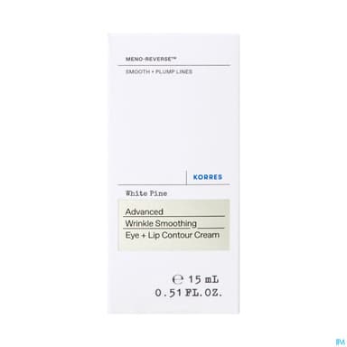 Korres Pin Blanc Contour Des Yeux Et Levres 15ml